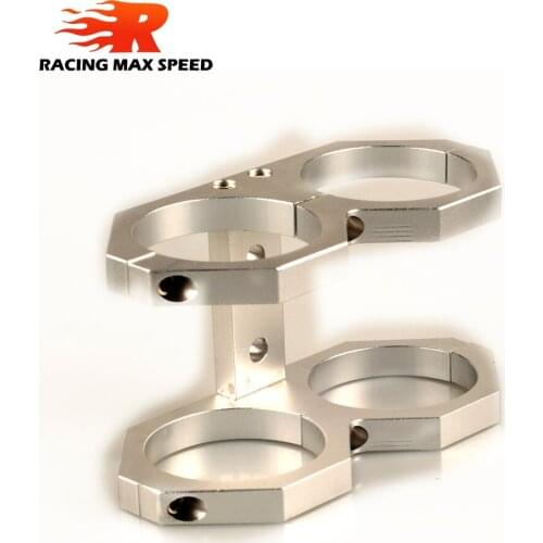 Dual Double 044 Fuel Pump Mounting Bracket Clamp cradle In-line FPB-02