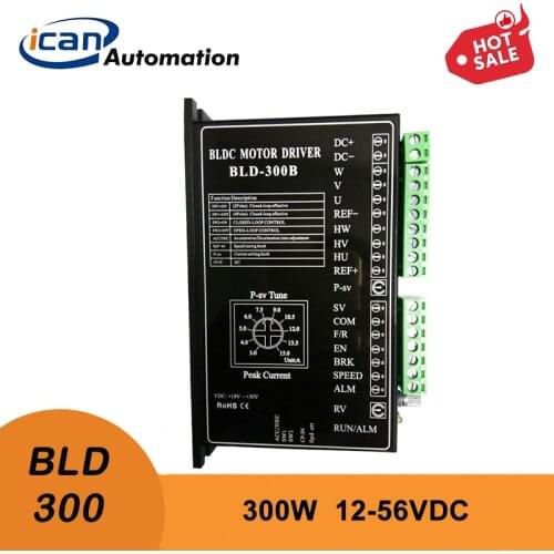 ICAN BLD-300B 12-56VDC 48V 56V 300W 20000RPM BLDC Driver Diy