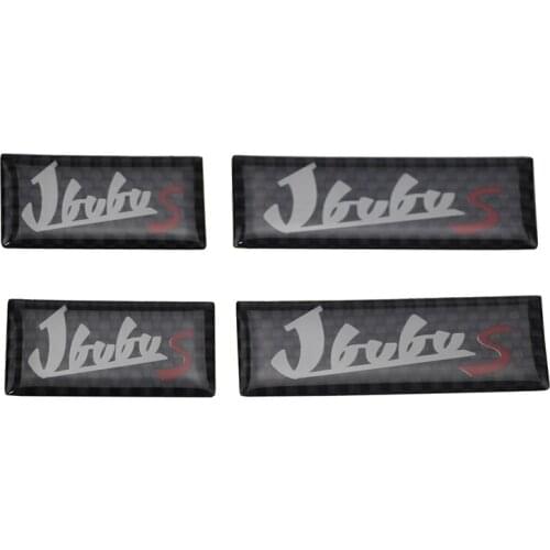 KODASKIN Motorcycle 3D Raise Real Carbon Stickers Emblem Decals for Motorbike PGO JBUBU S