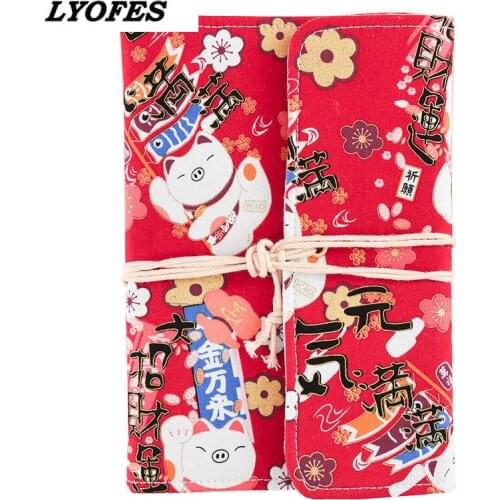 Cute Diary School Office Supplies A6 Binder Kawaii Notebooks Journals Notepads Stationery Cloth Cover Budget Book 6 Ring Binder