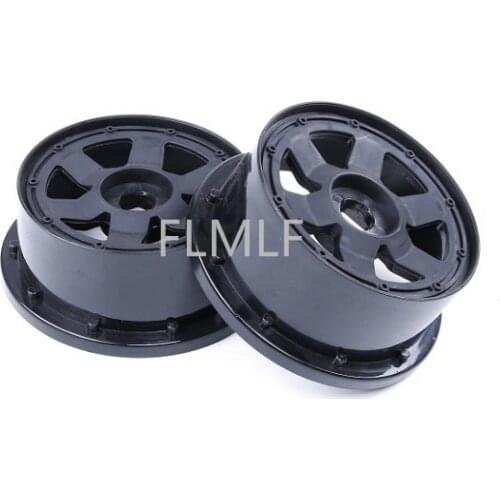 Plastic Front Wheel Rim Fit for 1/5 HPI ROVAN ROFUN KM GTB TS BAJA 5B 5T 5SC