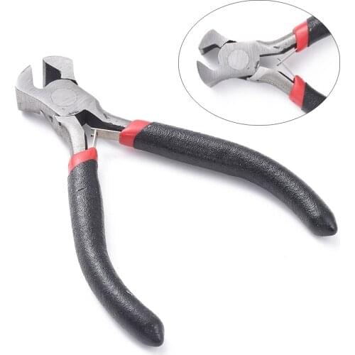 1pc 10.5cm long Carbon-Hardened Steel End Polishing Cutting /End Nipper Jewelry Plier Tool Cutter for Handling Soft Metal Wire