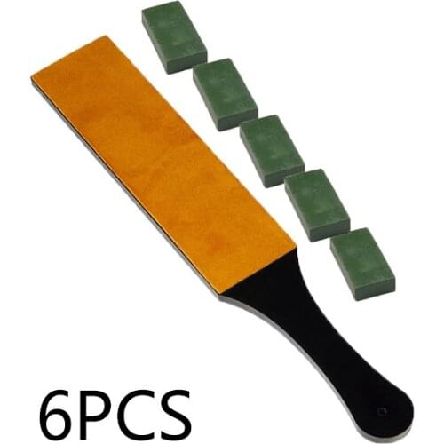 Professional Leather Polishing Set for Woodworking Tools and Knives Mirror Polishing Sharpeners Pocket Knife Sharpener Formones