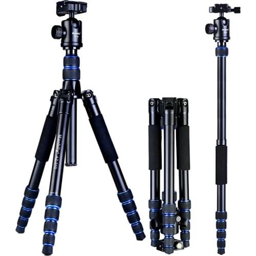 Manbily AZ-310 Tripod Digital SLR Camera Stand Micro Single Portable Travel Monopod for Nikon Canon
