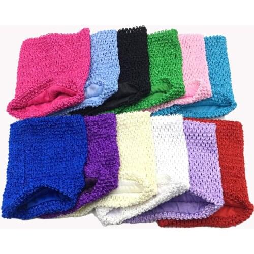 20x20cm 8inch Tutu Tube with Lined Soft Crochet for Girls Handmade Elastic Wrapped Chest Girls DIY Skirt Dress Accessories Gifts