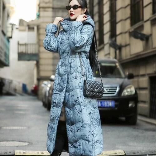 Genuine Leather Jacket Women 2020 Real Leather Jacket Sheepskin Hooded Long Coat Winter Coat Jaqueta De Couro XS18D88-16 YY758