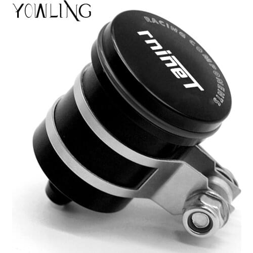 CNC Aluminum Motorcycle Clutch Tank Cylinder Master Oil Cup Brake Fluid Reservoir for BMW R NINE T 2014 2015 2016 2017 2018 R9T