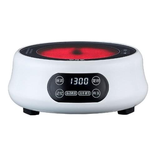 110V/220V Electric Hot Plate Electric Heater Stove Tea Maker Smart Tea Stove Boiled Water Multifunctional Heating Furnace 1300W