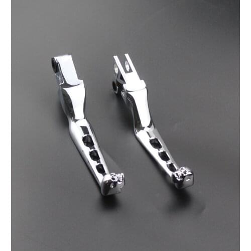 Chrome Motorcycle Skull Brake Clutch Lever For Harley Softail Sportster 883 Dyna Night Train