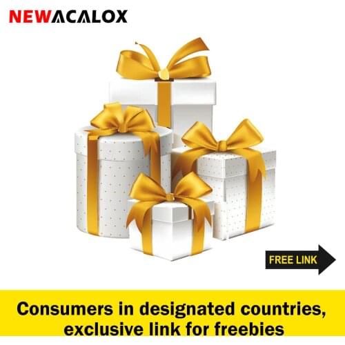 NEWACALOX 110V/220V 80W LED Digital Electric Soldering Iron with 5PC Welding Tips Soldering Tool Temp Regulating Welding Iron