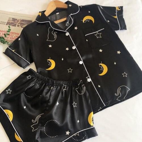Oeny Women's Satin Pajamas