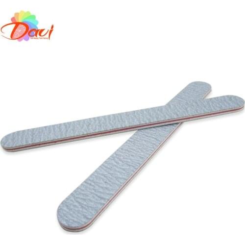 Professional Nail File For Nails 100/180 50pcs/lot Zebra Sandpaper Emery Board 180/240 grit Nail Tools Nails Accessoires