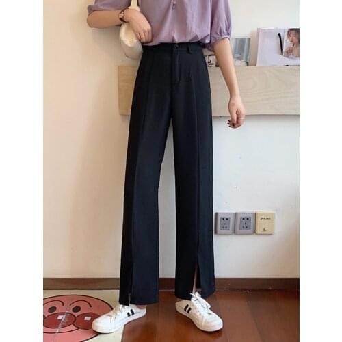 2020 spring summer autumn new women fashion casual Popular long Pants woman female OL womens pants Fq9147