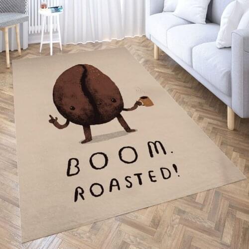 Boom roasted Carpet for Living Room 3D Anime Cartoon Rug Gamer Teen Room Bedside Lounge Rug Kids Children Floor Mats