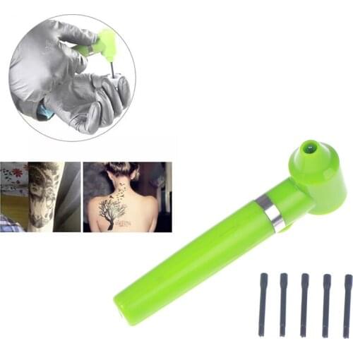 1PC Tattoo Pigment Ink Mixer Tattoo Stirrer with 5 Sticks Machine Tool Beauty Body Arts Tattoo Accessories Tattoo Supplies Hot