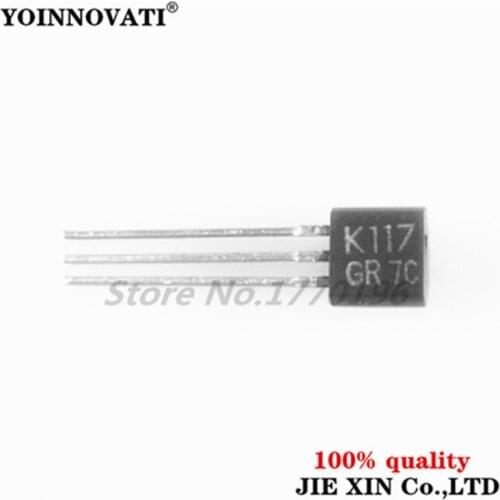 10PCS 2SK117 K117 TO-92 TO92 triode transistor new original