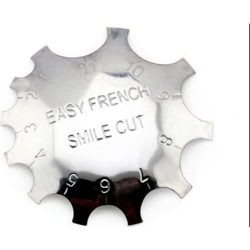 2016!! 10PCS NEW Edge Trimmer Nail Cutter Clipper Styling Nail Gel Easy French Smile Line,Free shipping