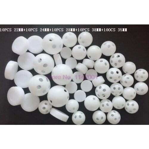30set 40pcs/set mixture Pet Baby Squeakers Rattle Ball Noise Maker Insert Dog Toy