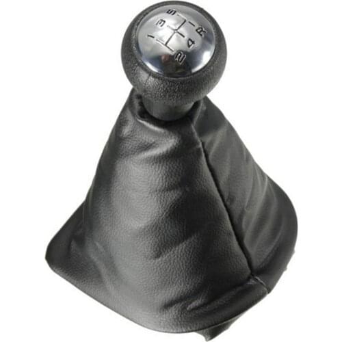 5 Speed Car Gear Shift Stick Faux Leather Gaiter Knob Cover For Peugeots 207 307 407 306 406 Citroens C1 C2 C4