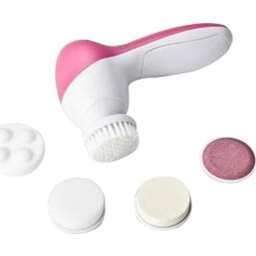 5 In 1 Multifunction Electric Face Clean Tools Facial Cleansing Brush Spa Skin Care Massage Makeup Tools For Face Moisturizing