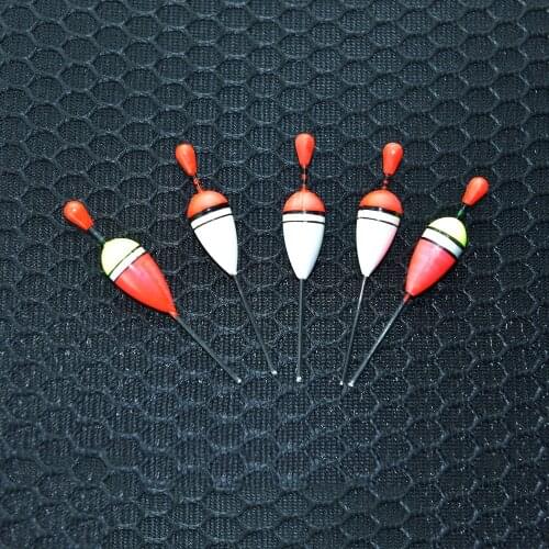 50 sets/bag TOPIND 15 PCS of Fishing Angling Equipment Fishing Floats Set