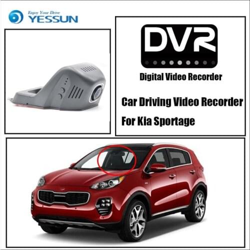 YESSUN Car Front Dash Camera CAM / DVR Driving Video Recorder For Kia Sporta - For iPhone Android APP Control Function