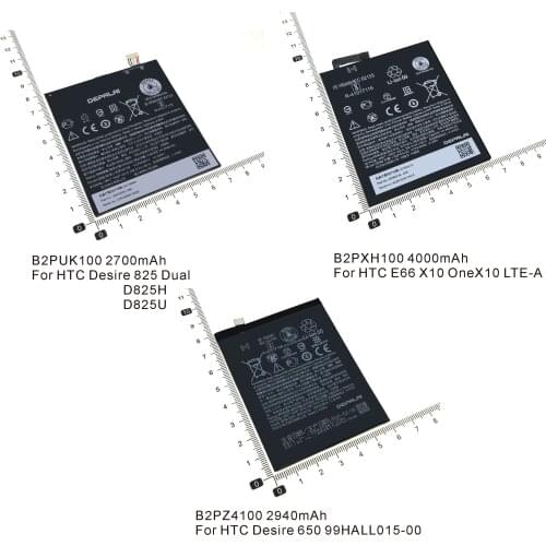 B2PUK100 B2PXH100 B2PZ4100 Battery For HTC Desire 825 E66 X10 OneX10 LTE-A 650 99HALL015-00 batteries Li-Polymer Replacement