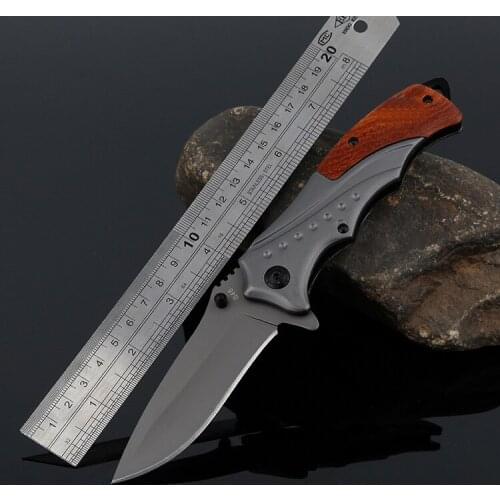 Free shipping high hardness Knife outdoor Camping folding knife Self-defense life-saving essential Outdoor knife