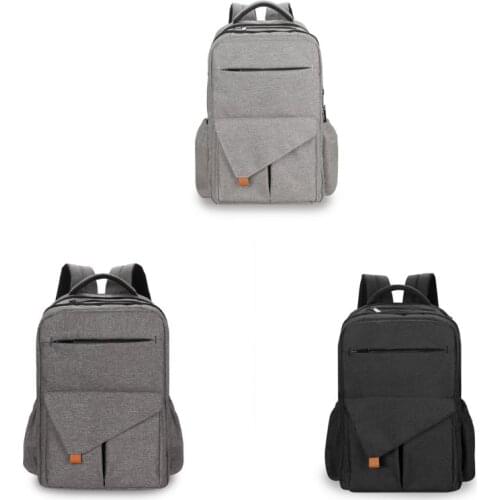 Baby Diaper Backback Large Capacity Mummy Nappy Stroller Bag Multifunctional Daypack Organizer