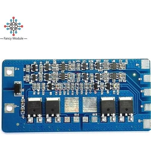 4S 20A Li-ion Lithium 18650 Battery BMS Protection PCB Board 14.8V 16.8V Cell 65X32X4mm Module Board