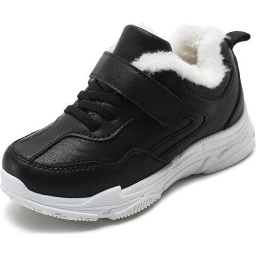 2020 new winter kids sport shoes kids casual boys plush sneaker fashion boots 3 4 5 6 7 8 9 10 11 12 year old