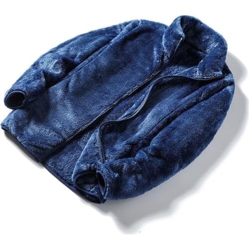 Oversize Women Polar Fleece Jacket Lovers Stand Collar Loose Warm Outerwear Mans Autumn Winter Double-sided Velvet Zipper Coat