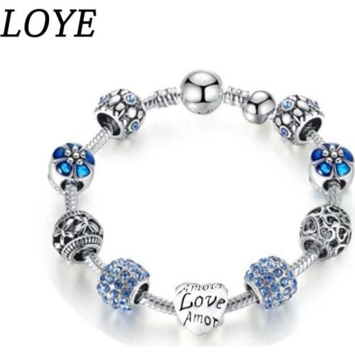 Серебряные браслеты LOYE China At AliExpress