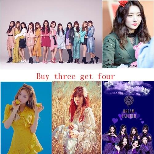 Dream Catcher kpop poster Clear Image Wall Stickers Home Decoration Good Quality Prints White Coated Paper