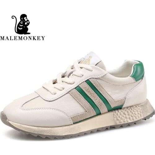 Casual Sport Shoes Women Running Sneakers 2021 High Quality Color Matching Forrest Gump Retro Distressed Shoes Female Sneakers