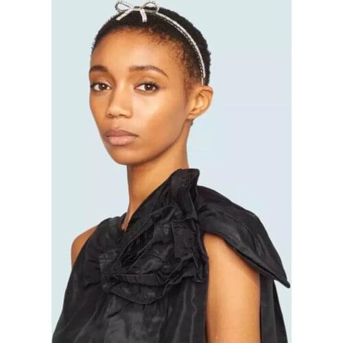 Simple shining gem Hair Accessories Girls Tiara Multicolor Rhinestone Princess Snow White Crown headbands Plastic Silver Color