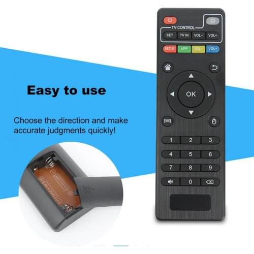 Remote Control Ergonomic Design High Sensitivity Compact TV Universal Remote Controller for Home