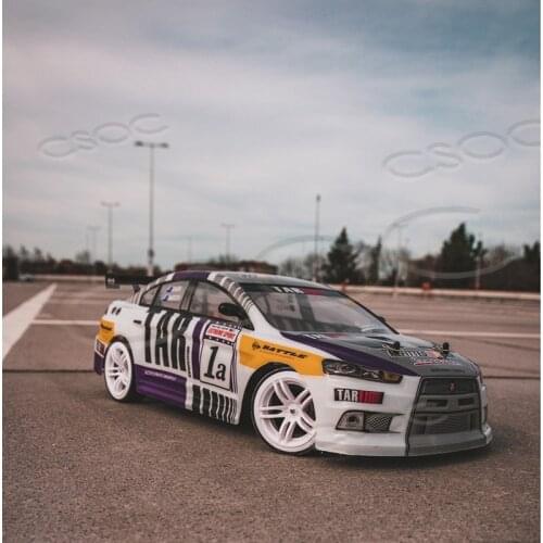 CSOC 45km/H 1:10 Radio Control Drift Cars One-click Acceleration to 70km/H In 2 Battery RC Remote Race Big Off-road 4WD Adult