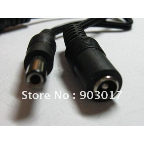 DC Power Jack 5.5x2.1mm Female to 5.5x2.5mm Male Plug Cable 18cm 0.18m 5 Per Per Lot hot sale