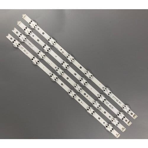 LED Backlight strip 12 lamp For LG 49" V17 ART3 TV 49LV340C JB3B1591A02499 49UV340C 49UJ6565 6916L-2862A 2863A LC490DGG 49uj670v