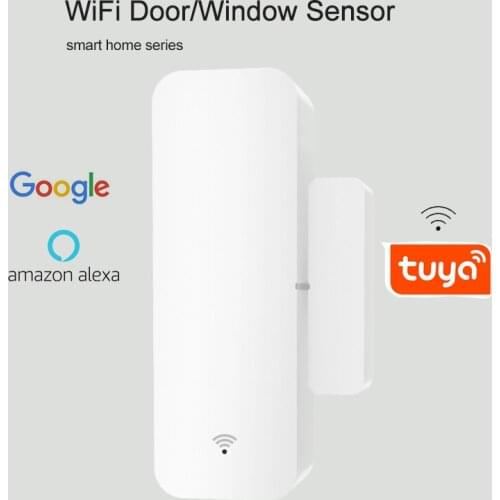 Tuya Smart WiFi Door Sensor Door Open / Closed Detectors WiFi App Notification Alert security alarm support Alexa Google Home