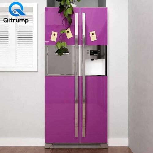 Waterproof Self Adhesive Wallpaper Multi-color Glossy Kitchen Cabinet Vinyl Contact Paper Furniture Bedroom Decor Wall Stickers