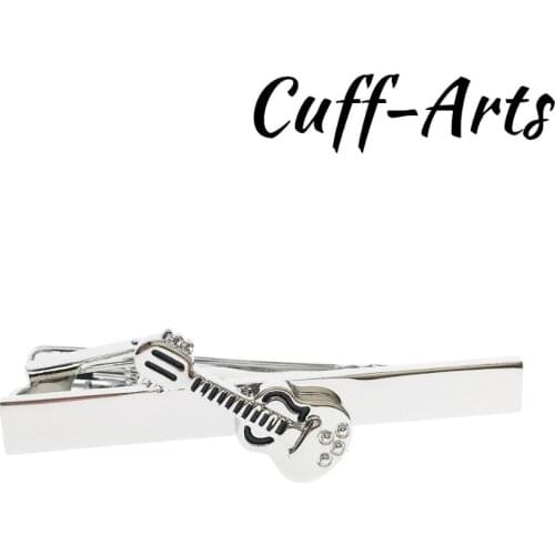 Tie Clip For Men Electric Guitar Music Tie Clip Novelty Men Tie Clip Male Business Gift for Mens Jewelry by Cuffarts T10043