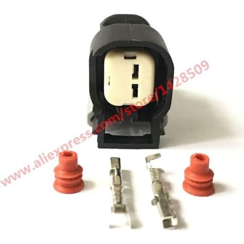 10 Sets 2 Pin Female Engine System EFI System Injector Connector 15305086