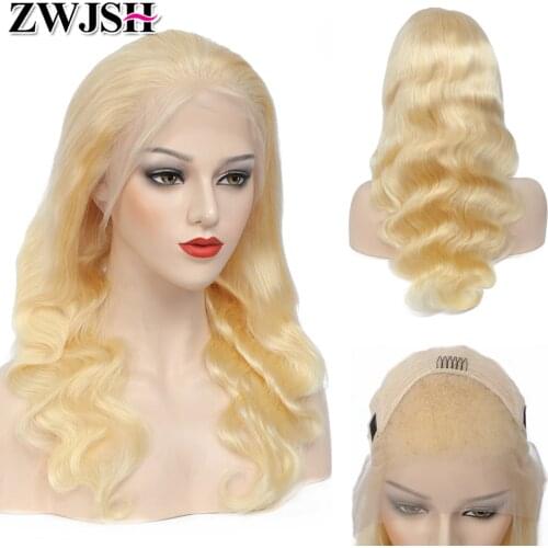 Brazilian Body Wave Human Hair Wigs 613 Lace Frontal Wigs Zwjsh 13X4 Lace Wig for Black Women