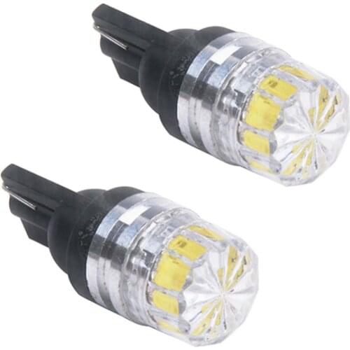 2Pcs T10 T15 SMD 5050 Bright LED Car Vehicle Side Tail White Lamp Bulb car Light Accessories