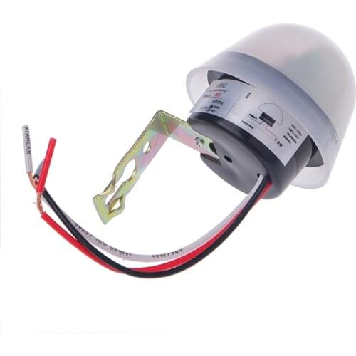 Automatic Auto On Off Photocell Street Light Switch DC AC 220V 10A Sensor Switch L15