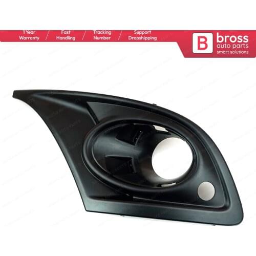 BSP997-2 Front Bumper Moulding Fog Light Lamp Grill Surround Frame Housing 620720985R Right Side for Renault Megane MK3