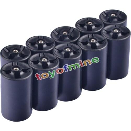 10x AA To D Size Battery Converter Holder Adapter Adaptor Case Switcher