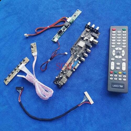 For M270HAN01.1/M270HAN01.2 Digital Signal LVDS 30 Pin 1920*1080 Monitor drive board LCD/LED DIY Kit HDMI-compatible USB VGA AV